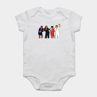 Living Single TV Show Fan Art Baby Bodysuit